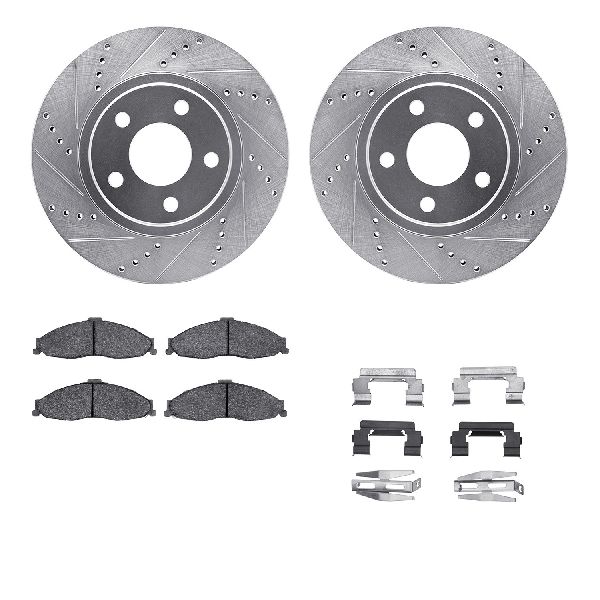 1998-2002 Chevrolet Camaro Disc Brake Kit - Front (Dynamic Friction)