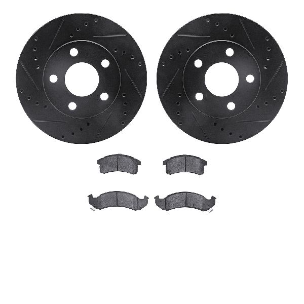 1992-1993 Cadillac Eldorado Disc Brake Kit - Front (Dynamic Friction)
