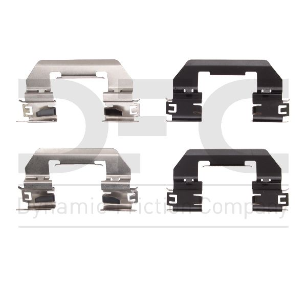 2016-2023 Fiat 500X Disc Brake Hardware Kit - Front (Dynamic Friction)