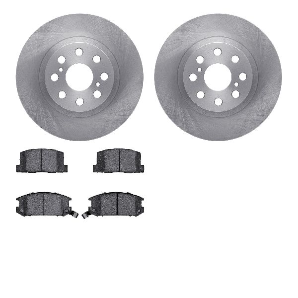 2000-2005 Toyota MR2 Spyder Disc Brake Kit - Rear (Dynamic Friction)