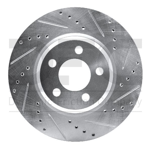 2005-2023 Chrysler 300 Disc Brake Rotor - Front Right (Dynamic Friction)