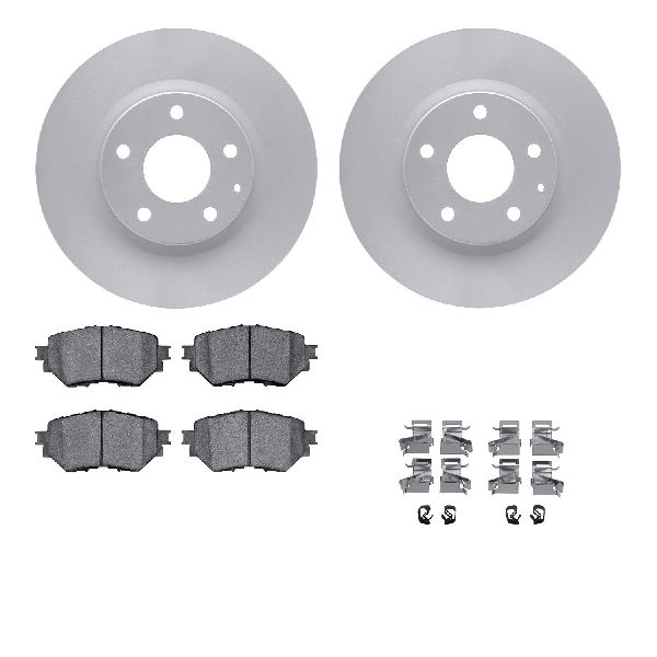 2017-2018 Mazda 3 Disc Brake Kit - Front (Dynamic Friction)