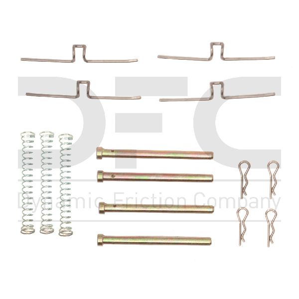 1977-1979 Nissan 200SX Disc Brake Hardware Kit - Front (Dynamic Friction)