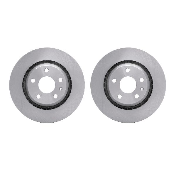 2008-2009 Audi TT Quattro Disc Brake Rotor Set - Rear (Dynamic Friction)