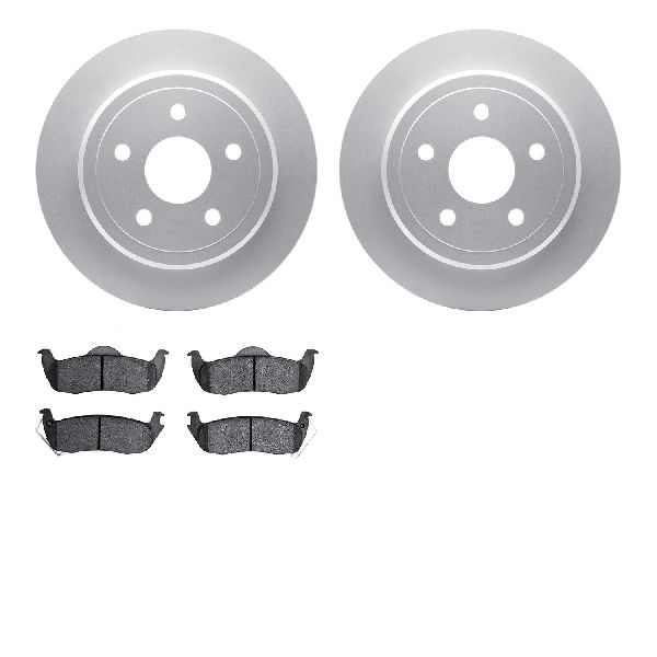 2006-2010 Jeep Commander Disc Brake Kit - Rear (Dynamic Friction)
