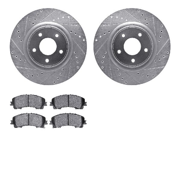 2014-2019 Nissan Rogue Disc Brake Kit - Front (Dynamic Friction)