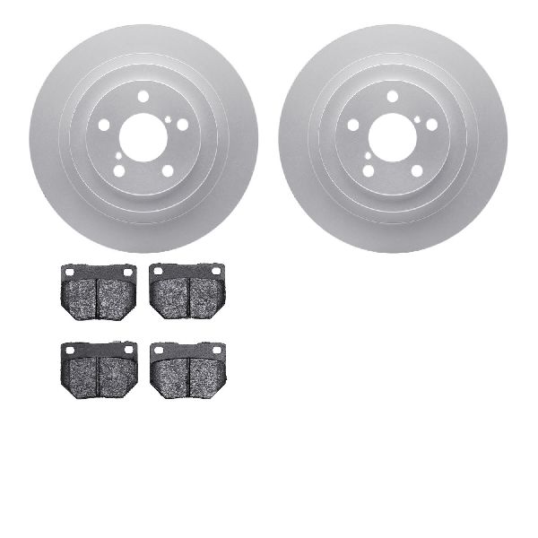 2006-2007 Subaru Impreza Disc Brake Kit - Rear (Dynamic Friction)