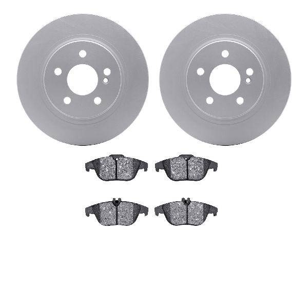 2013-2014 Mercedes-Benz C300 Disc Brake Kit - Rear (Dynamic Friction)