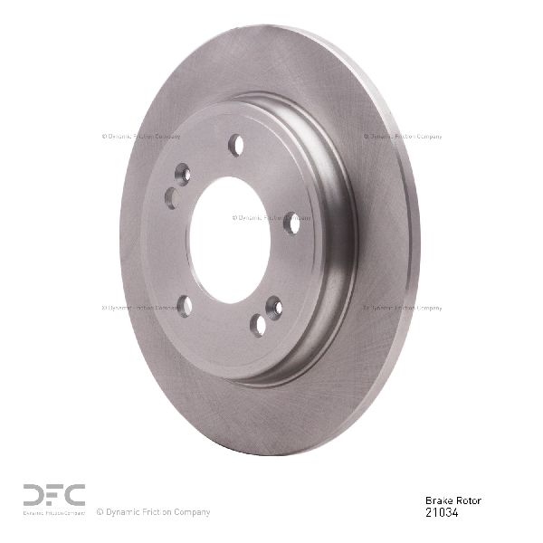 2019-2021 Hyundai Veloster Disc Brake Rotor - Rear (Dynamic Friction)