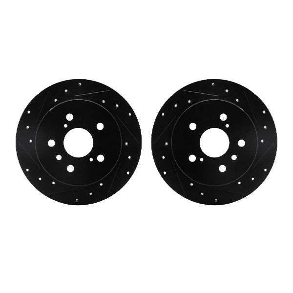 2012-2017 Toyota Camry Disc Brake Rotor Set - Rear (Dynamic Friction)