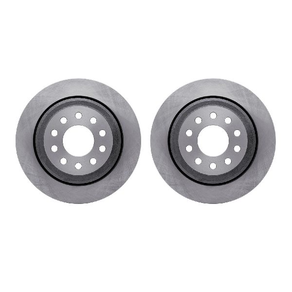 2003-2011 Lincoln Town Car Disc Brake Rotor Set - Rear (Dynamic Friction)