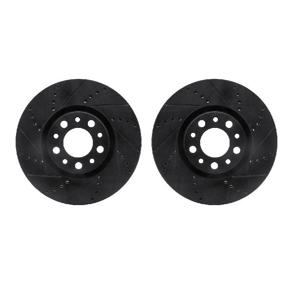 2015-2017 Chrysler 200 Disc Brake Rotor Set - Front (Dynamic Friction)