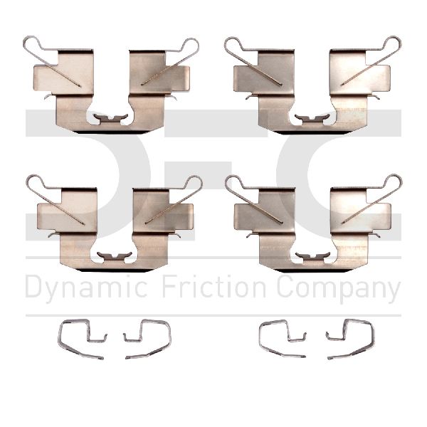 2016-2018 Mazda CX-3 Disc Brake Hardware Kit - Rear (Dynamic Friction)