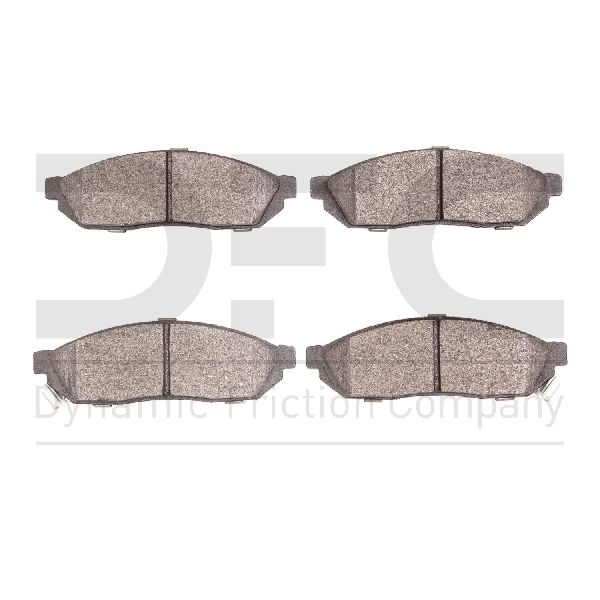 1980-1981 Honda Civic Disc Brake Pad Set - Front (Dynamic Friction)