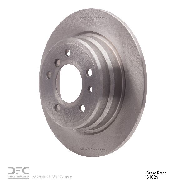 1989-1993 BMW 535i Disc Brake Rotor - Rear (Dynamic Friction)