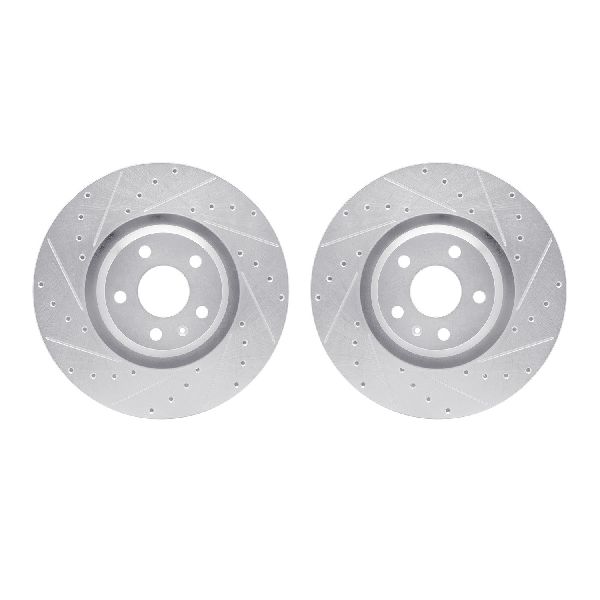 2008-2009 Audi TT Quattro Disc Brake Rotor Set - Front (Dynamic Friction)