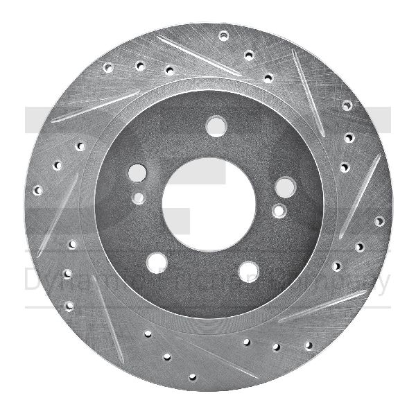 1987-1989 Nissan 300ZX Disc Brake Rotor - Rear Right (Dynamic Friction)