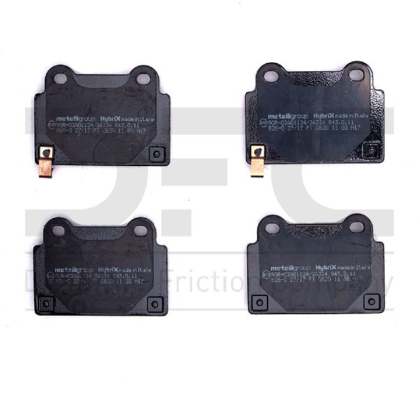 2008-2015 Mitsubishi Lancer Disc Brake Pad Set - Rear (Dynamic Friction)