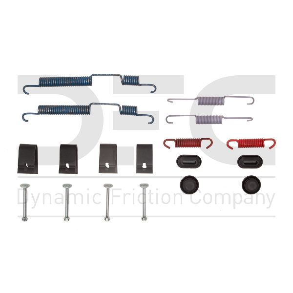 2006-2011 Kia Rio Drum Brake Hardware Kit - Rear (Dynamic Friction)