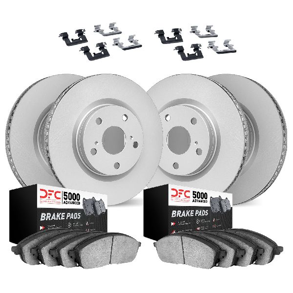 2017-2022 Nissan Rogue Sport Disc Brake Kit - Front and Rear (Dynamic Friction)