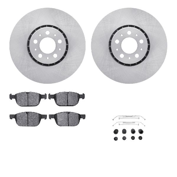 2003-2014 Volvo XC90 Disc Brake Kit - Front (Dynamic Friction)