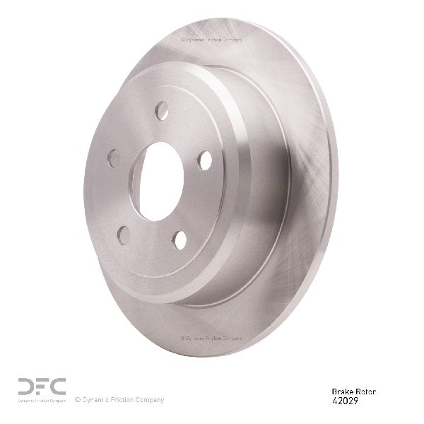 2007-2018 Jeep Wrangler Disc Brake Rotor - Rear (Dynamic Friction)