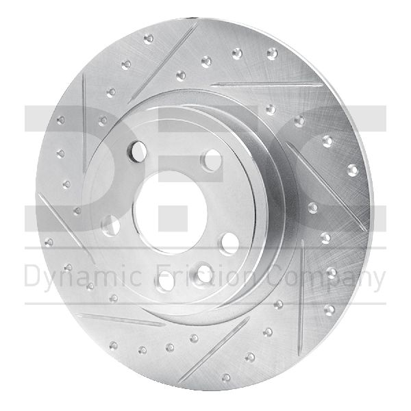 2018-2020 Jaguar E-Pace Disc Brake Rotor - Rear Left (Dynamic Friction)