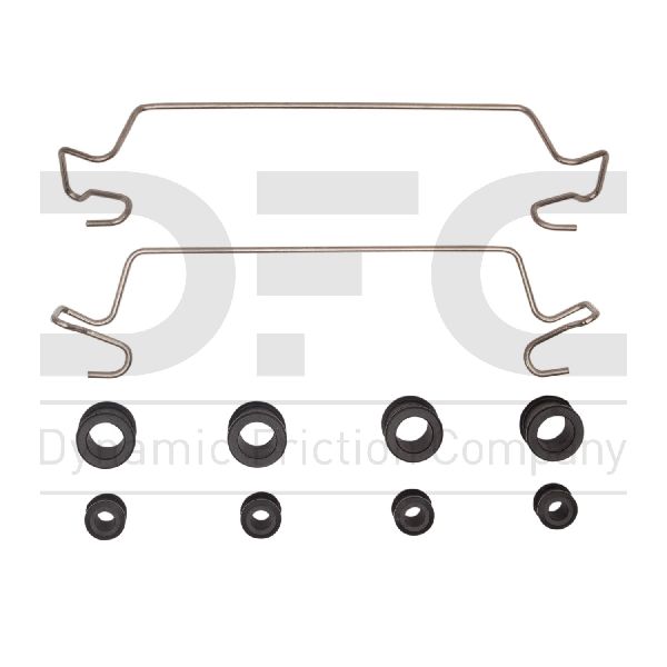 1969-1971 Chrysler 300 Disc Brake Hardware Kit - Front (Dynamic Friction)