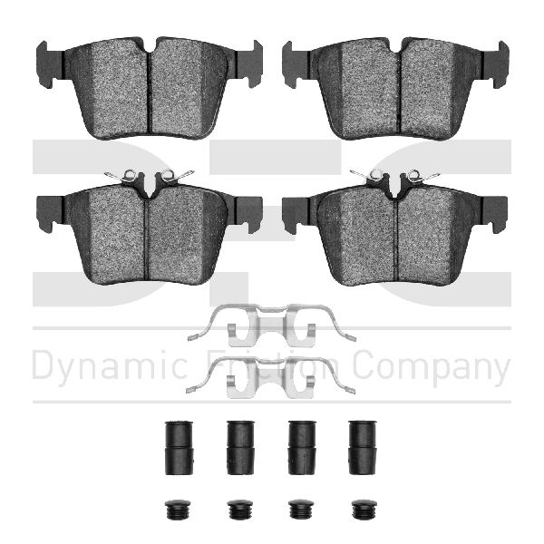 2015-2023 Mercedes-Benz C300 Disc Brake Pad Set - Rear (Dynamic Friction)