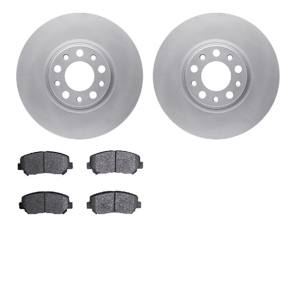 2013-2016 Dodge Dart Disc Brake Kit - Front (Dynamic Friction)