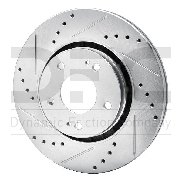 2009-2015 Mitsubishi Lancer Disc Brake Rotor - Front Left (Dynamic Friction)