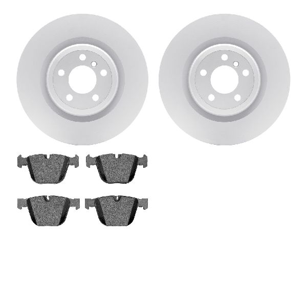 2010-2015 BMW 550i GT Disc Brake Kit - Rear (Dynamic Friction)
