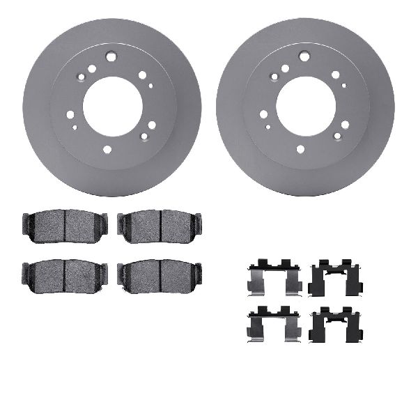 2003-2006 Kia Sorento Disc Brake Kit - Rear (Dynamic Friction)