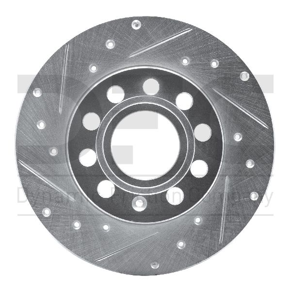 2008-2010 Audi A3 Disc Brake Rotor - Rear Left (Dynamic Friction)