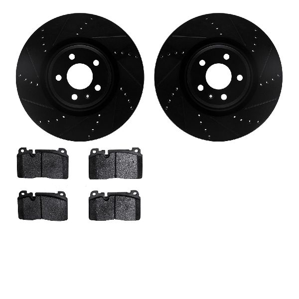 2017-2020 Porsche Macan Disc Brake Kit - Front (Dynamic Friction)