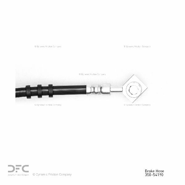 2005-2014 Ford Mustang Brake Hydraulic Hose - Rear Left (Dynamic Friction)