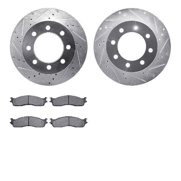 2006-2008 Dodge Ram 1500 Disc Brake Kit - Front (Dynamic Friction)