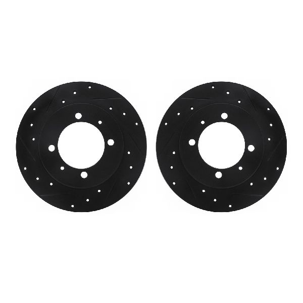 1989-1992 Mitsubishi Galant Disc Brake Rotor Set - Rear (Dynamic Friction)