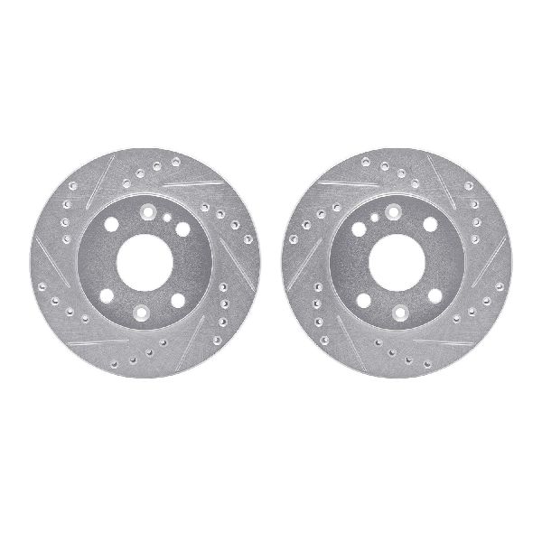 2001-2002 Kia Rio Disc Brake Rotor Set - Front (Dynamic Friction)