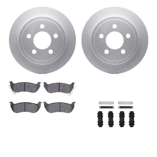 2003-2006 Jeep Wrangler Disc Brake Kit - Rear (Dynamic Friction)