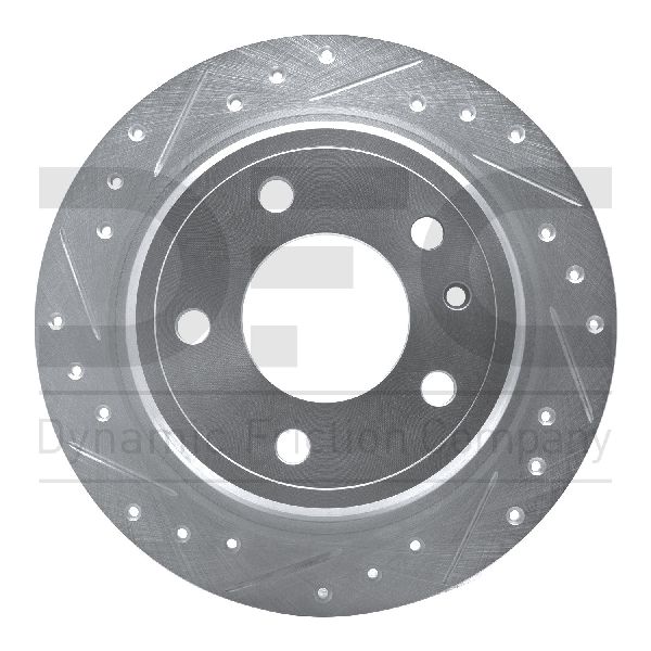 1988 BMW M5 Disc Brake Rotor - Rear Left (Dynamic Friction)