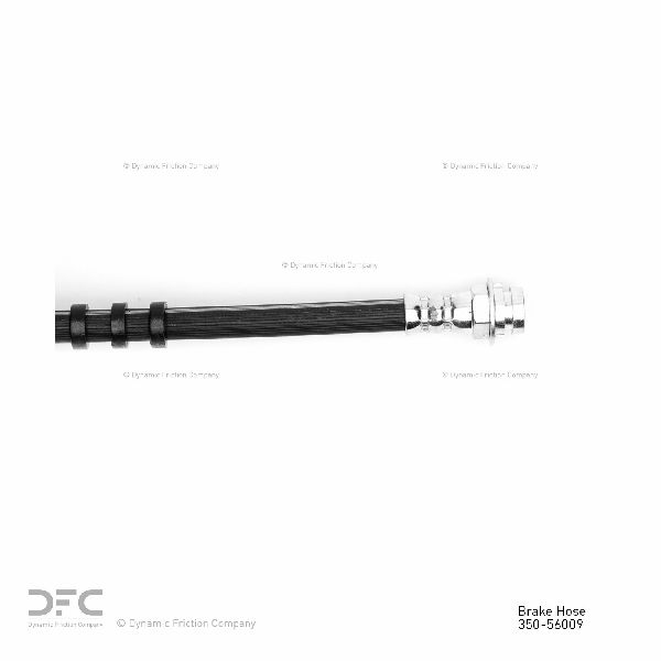1982-1994 Lincoln Town Car Brake Hydraulic Hose - Front Left (Dynamic Friction)