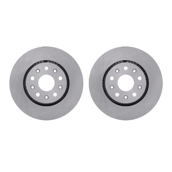 2018-2024 Jeep Wrangler Disc Brake Rotor Set - Front (Dynamic Friction)