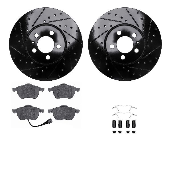 1999-2010 Volkswagen Beetle Disc Brake Kit - Front (Dynamic Friction)