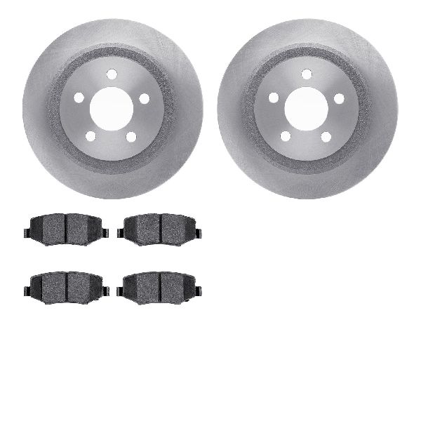 2007-2011 Dodge Nitro Disc Brake Kit - Rear (Dynamic Friction)