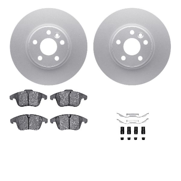 2007-2016 Volvo S80 Disc Brake Kit - Front (Dynamic Friction)