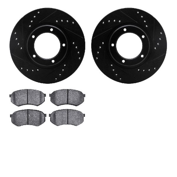 1995-2004 Toyota Tacoma Disc Brake Kit - Front (Dynamic Friction)