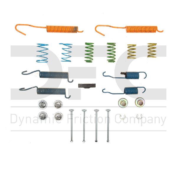 1996-2002 Chevrolet Express 2500 Drum Brake Hardware Kit - Rear (Dynamic Friction)