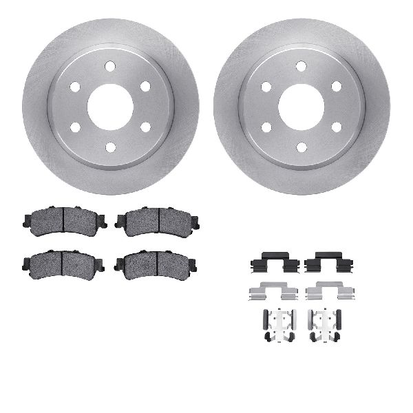 2007 Chevrolet Silverado 1500 Classic Disc Brake Kit - Rear (Dynamic Friction)