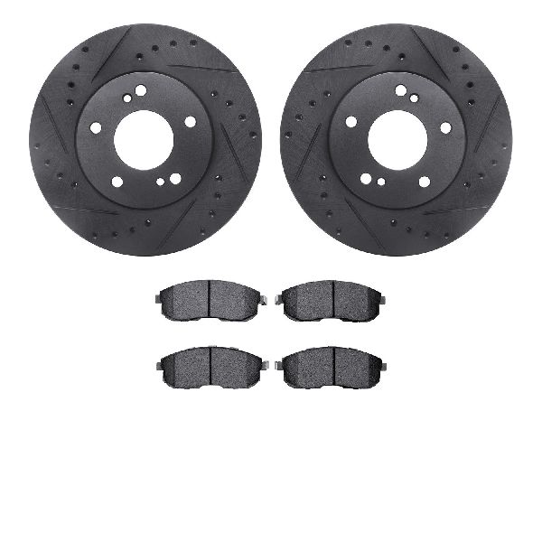 2000-2001 INFINITI I30 Disc Brake Kit - Front (Dynamic Friction)